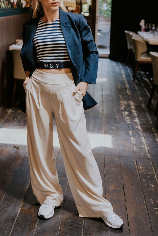 PANTALON SELMA - BEIGE - WILL&YOU
