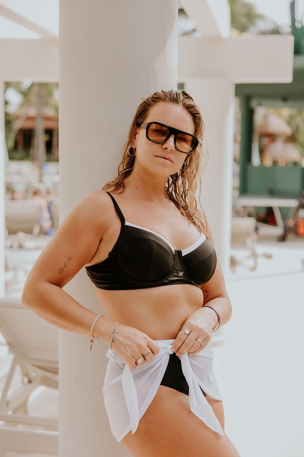 PARÉO BANKS - BLANC - WILL&YOU