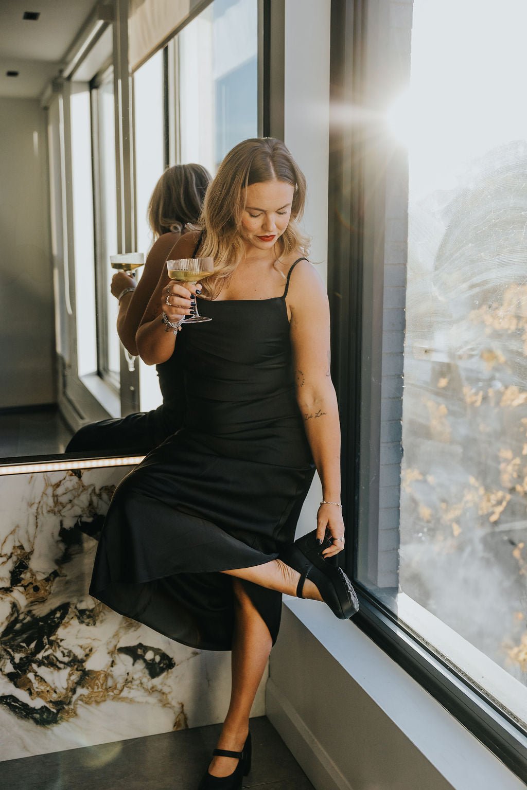 ROBE RUBY - NOIR - WILL&YOU