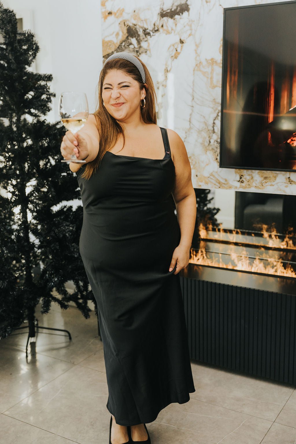 ROBE RUBY - NOIR - WILL&YOU