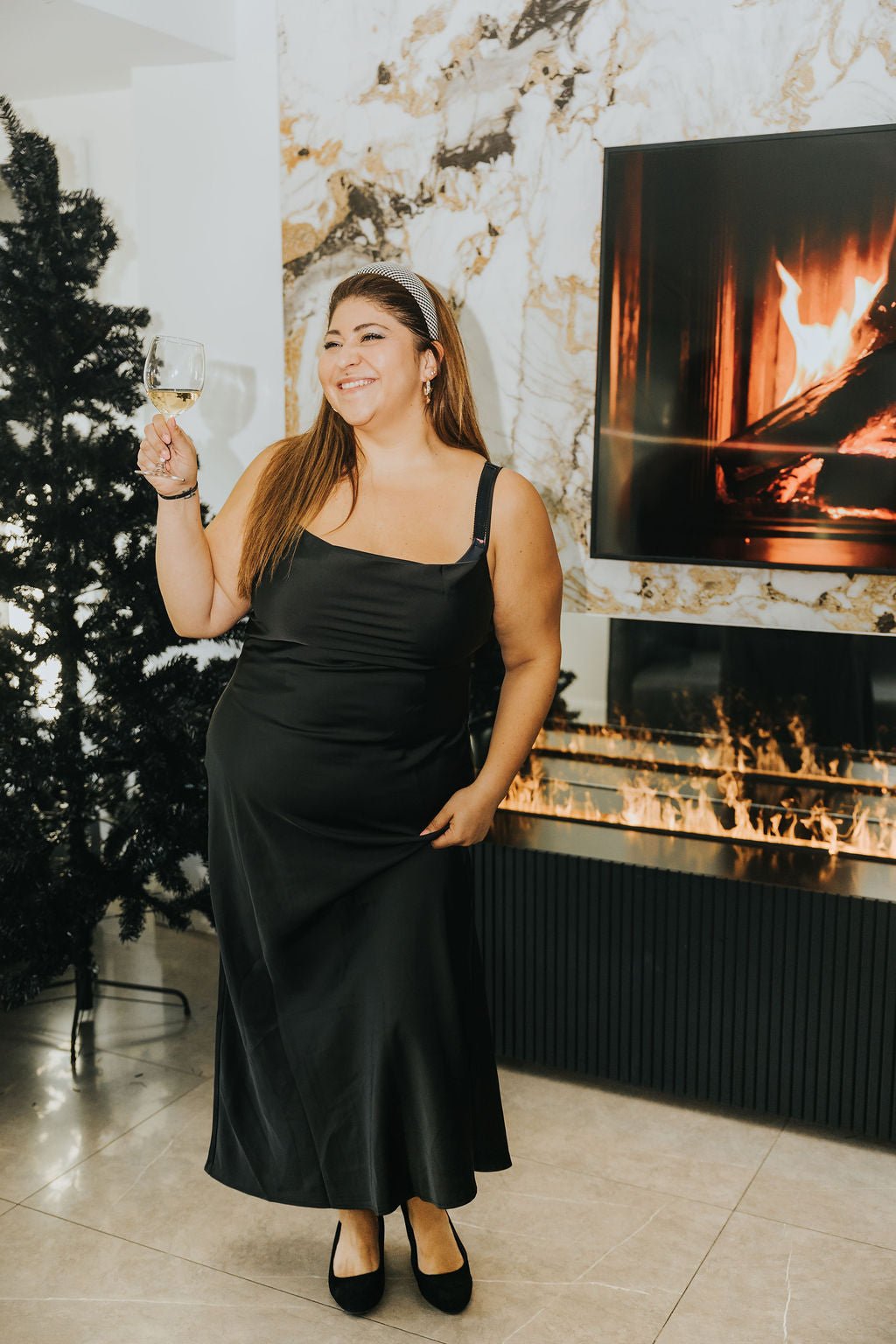 ROBE RUBY - NOIR - WILL&YOU