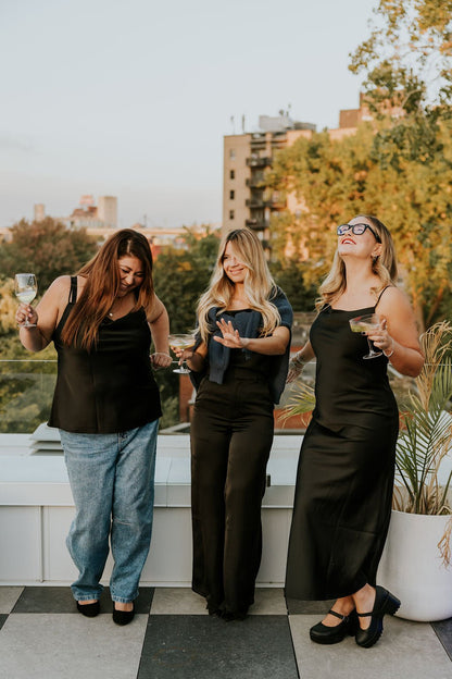 ROBE RUBY - NOIR - WILL&YOU