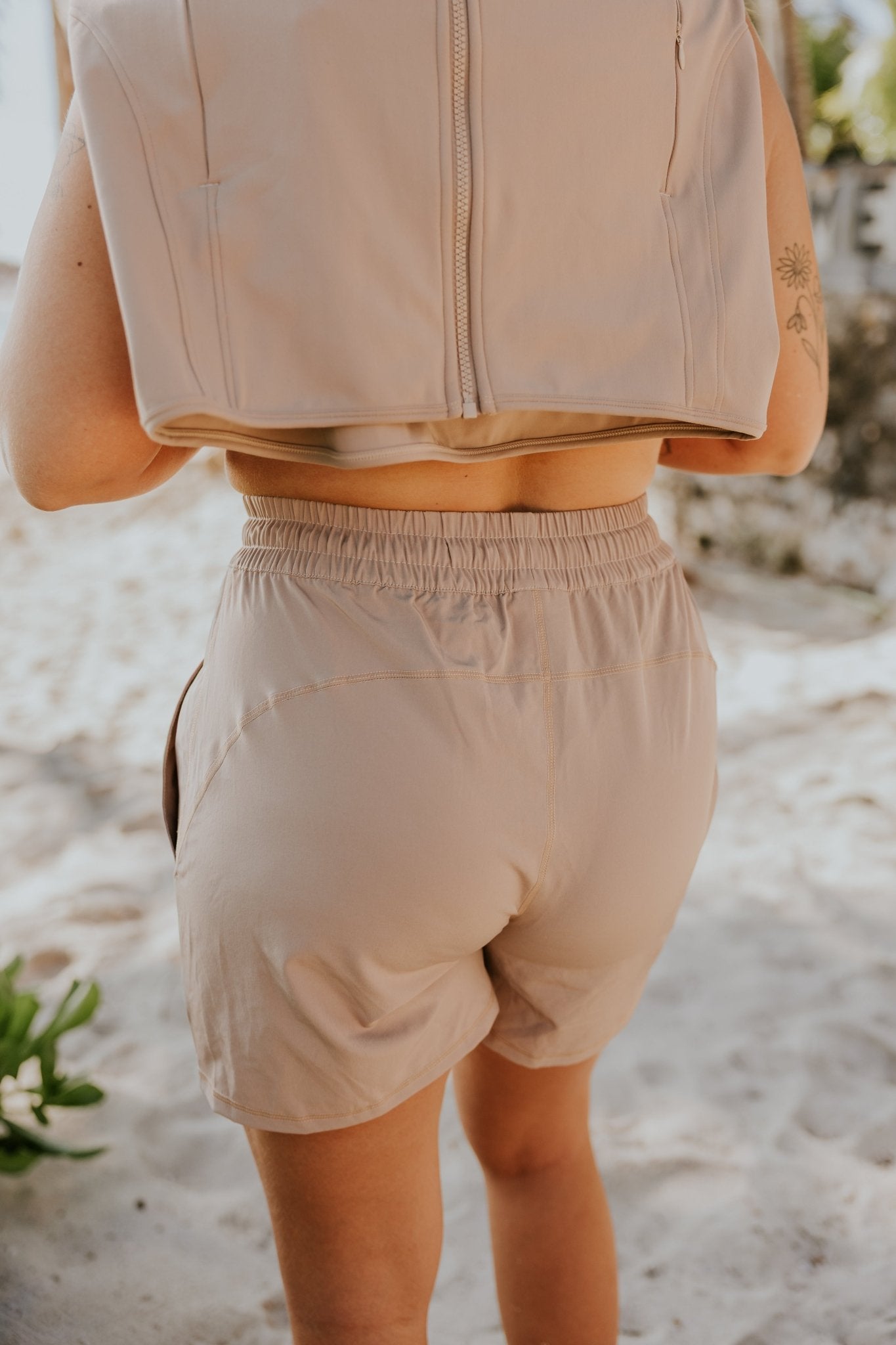SHORT SPORT NIKKI - BEIGE - WILL&YOU