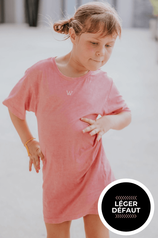 T-SHIRT DRESS LISA (ENFANT) "LÉGER DÉFAUT" - WILL&YOU