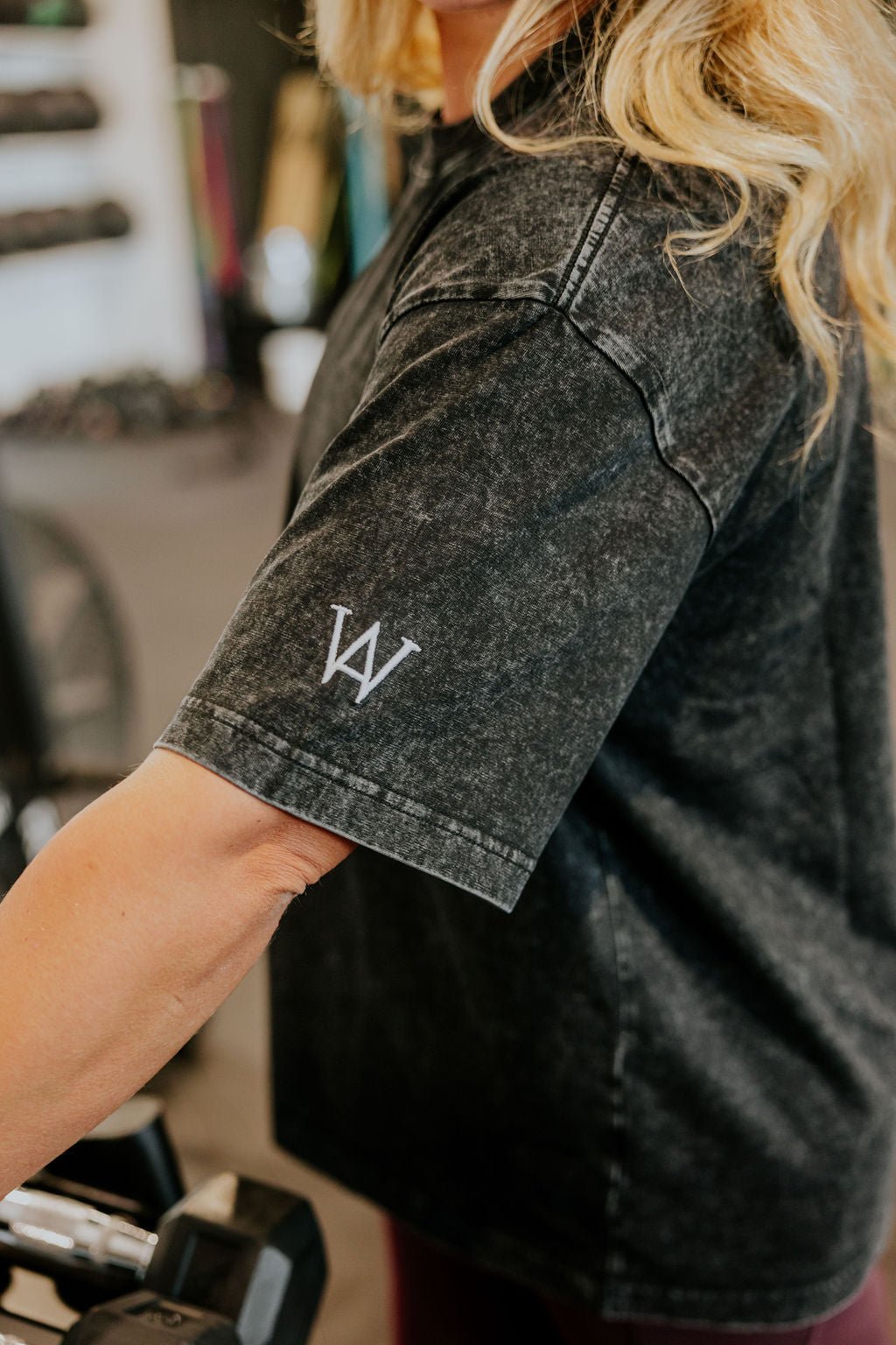 T - SHIRT OVERSIZE ALBA - CHARCOAL - WILL&YOU