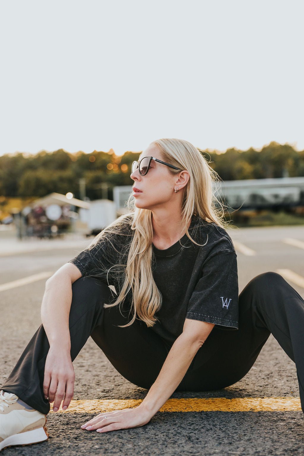 T - SHIRT OVERSIZE ALBA - CHARCOAL - WILL&YOU