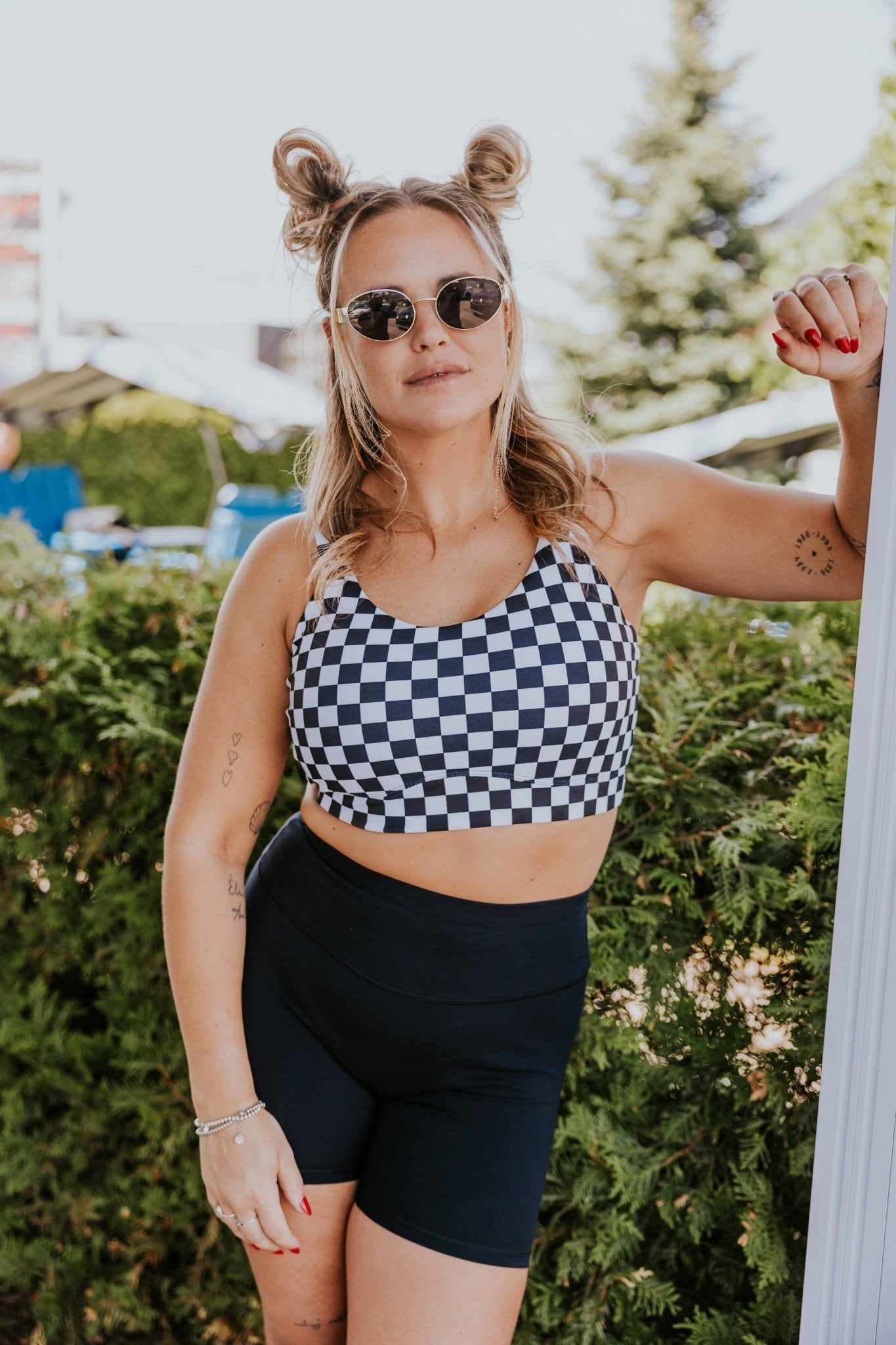 TOP SPORT ELISA COLLAB MEL TACOS -DAMIER - WILL&YOU