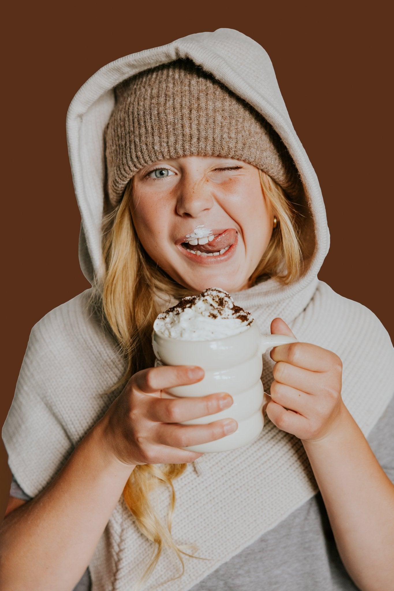 TUQUE SPENCER -CHOCOLAT CHAUD - WILL&YOU