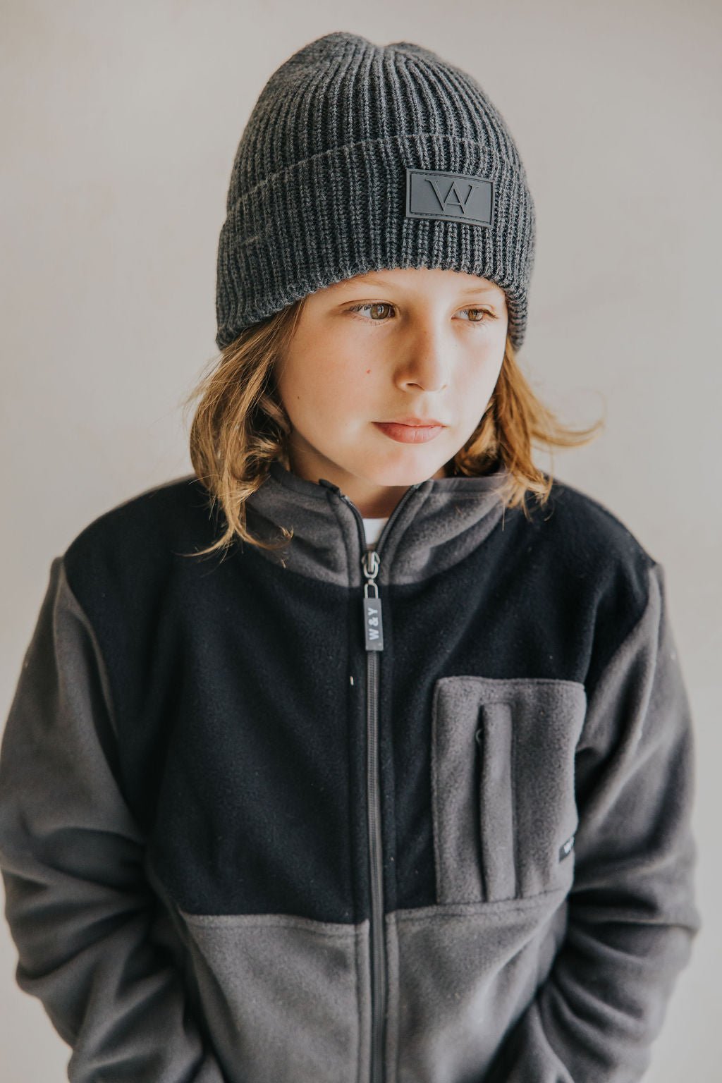 TUQUE SPENCER (ENFANT) - CHARCOAL - WILL&YOU