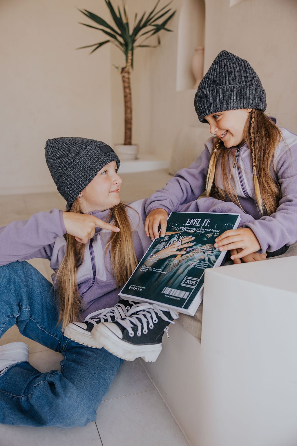 TUQUE SPENCER (ENFANT) - CHARCOAL - WILL&YOU