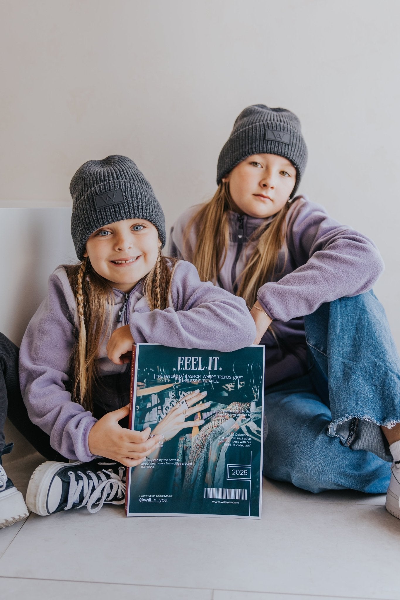 TUQUE SPENCER (ENFANT) - CHARCOAL - WILL&YOU