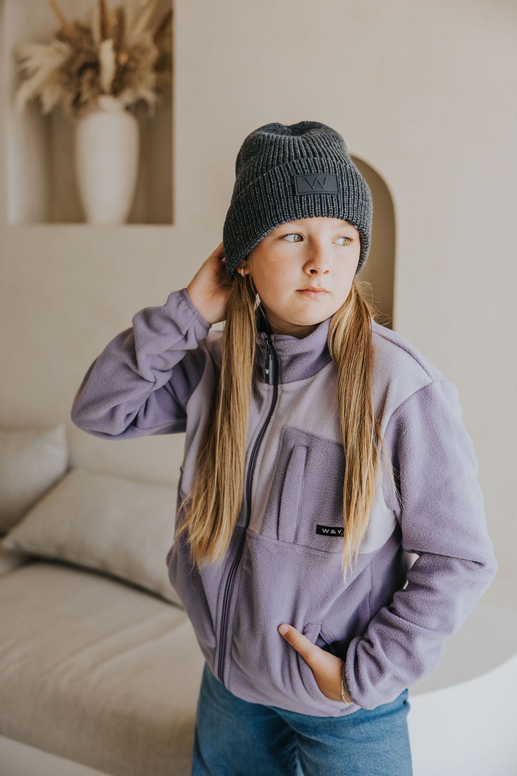 TUQUE SPENCER (ENFANT) - CHARCOAL - WILL&YOU