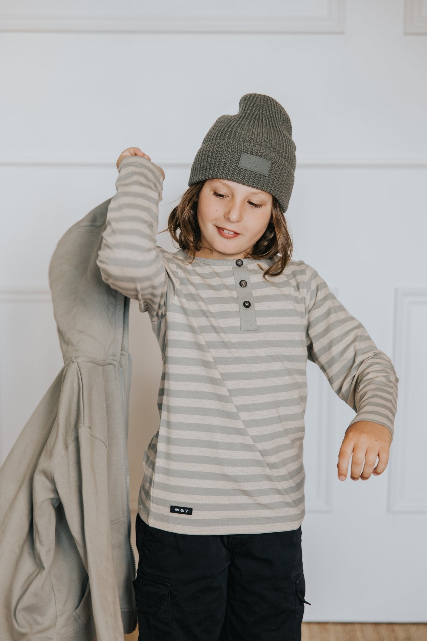 TUQUE SPENCER (ENFANT) - KAKI - WILL&YOU