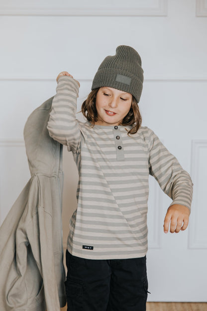 TUQUE SPENCER (ENFANT) - KAKI - WILL&YOU