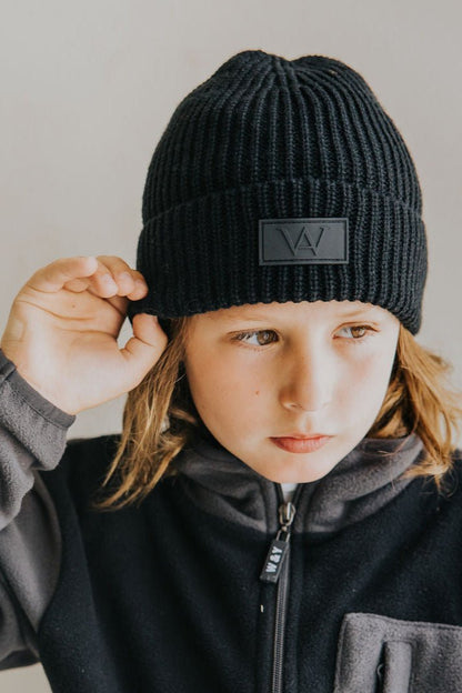 TUQUE SPENCER (ENFANT) - NOIR - WILL&YOU
