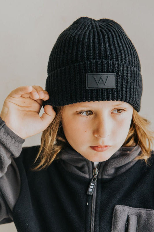 TUQUE SPENCER (ENFANT) - NOIR - WILL&YOU