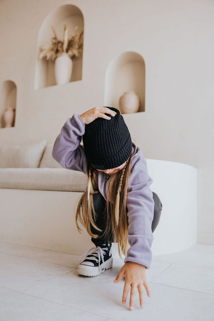 TUQUE SPENCER (ENFANT) - NOIR - WILL&YOU