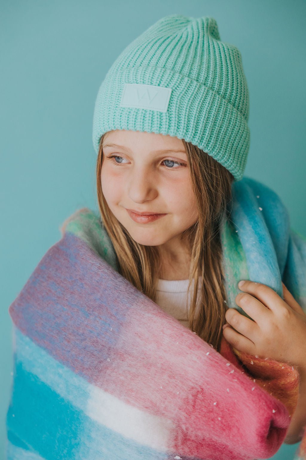 TUQUE SPENCER (ENFANT) - TURQUOISE - WILL&YOU