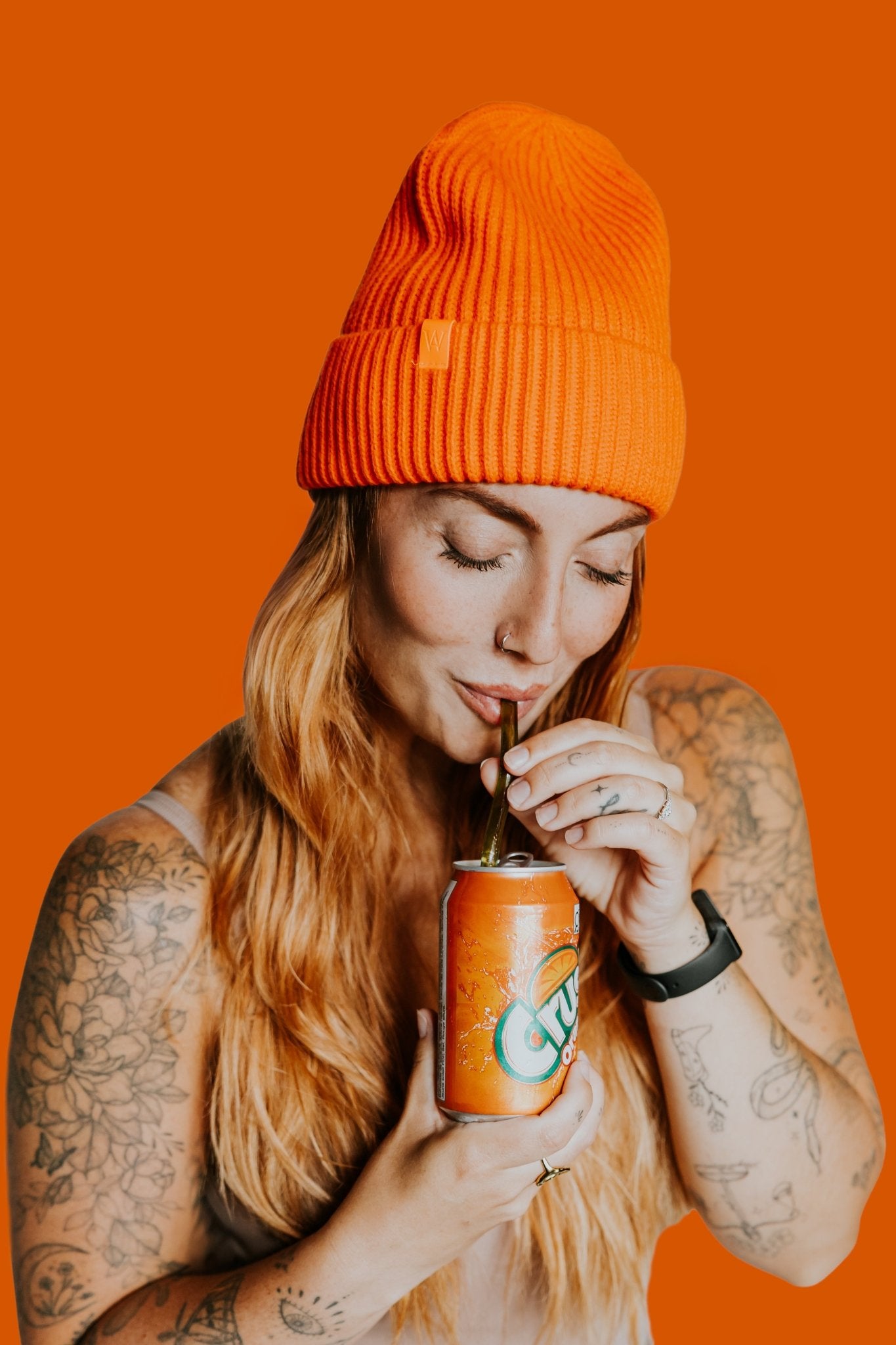 TUQUE SPENCER -ORANGEADE - WILL&YOU
