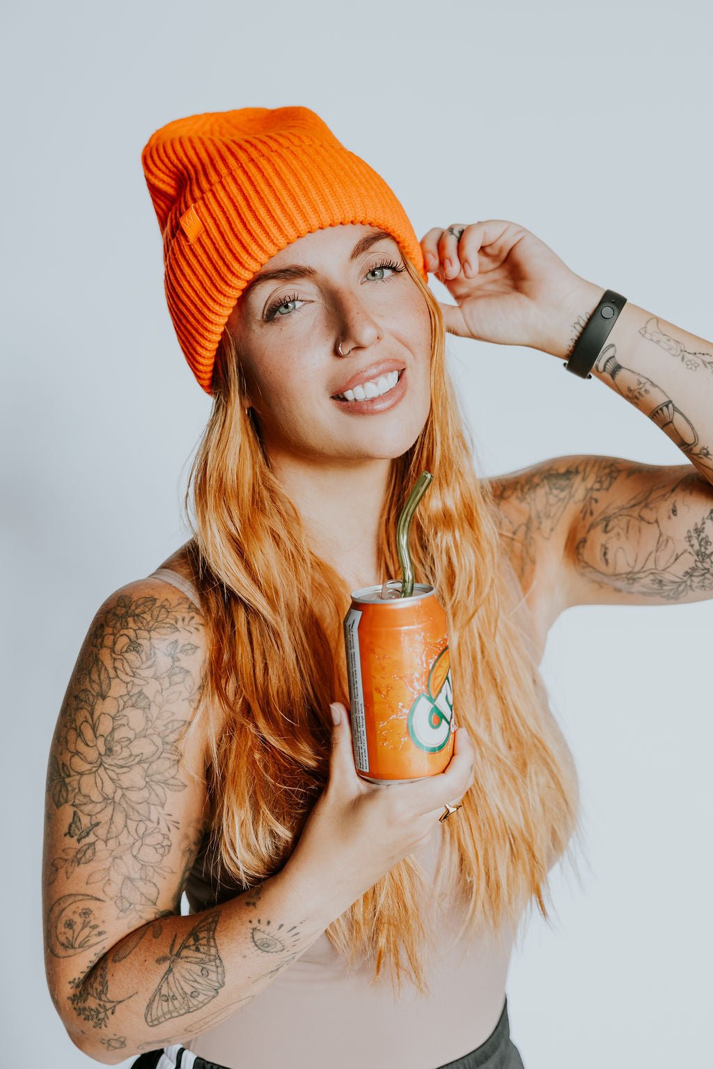 TUQUE SPENCER -ORANGEADE - WILL&YOU
