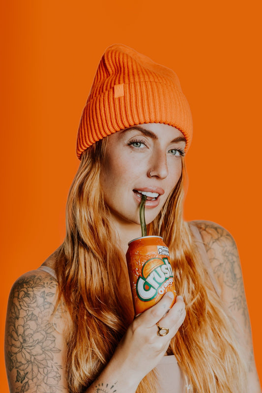 TUQUE SPENCER -ORANGEADE - WILL&YOU