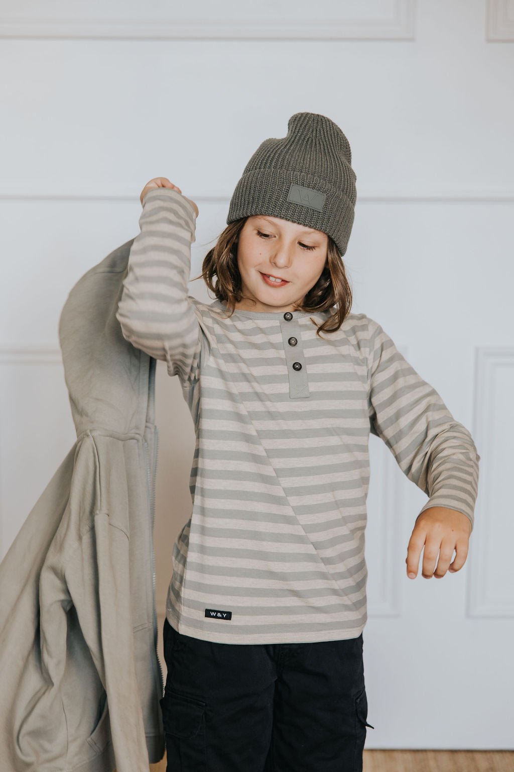 VESTE CHARLES - OLIVIER - KAKI - WILL&YOU