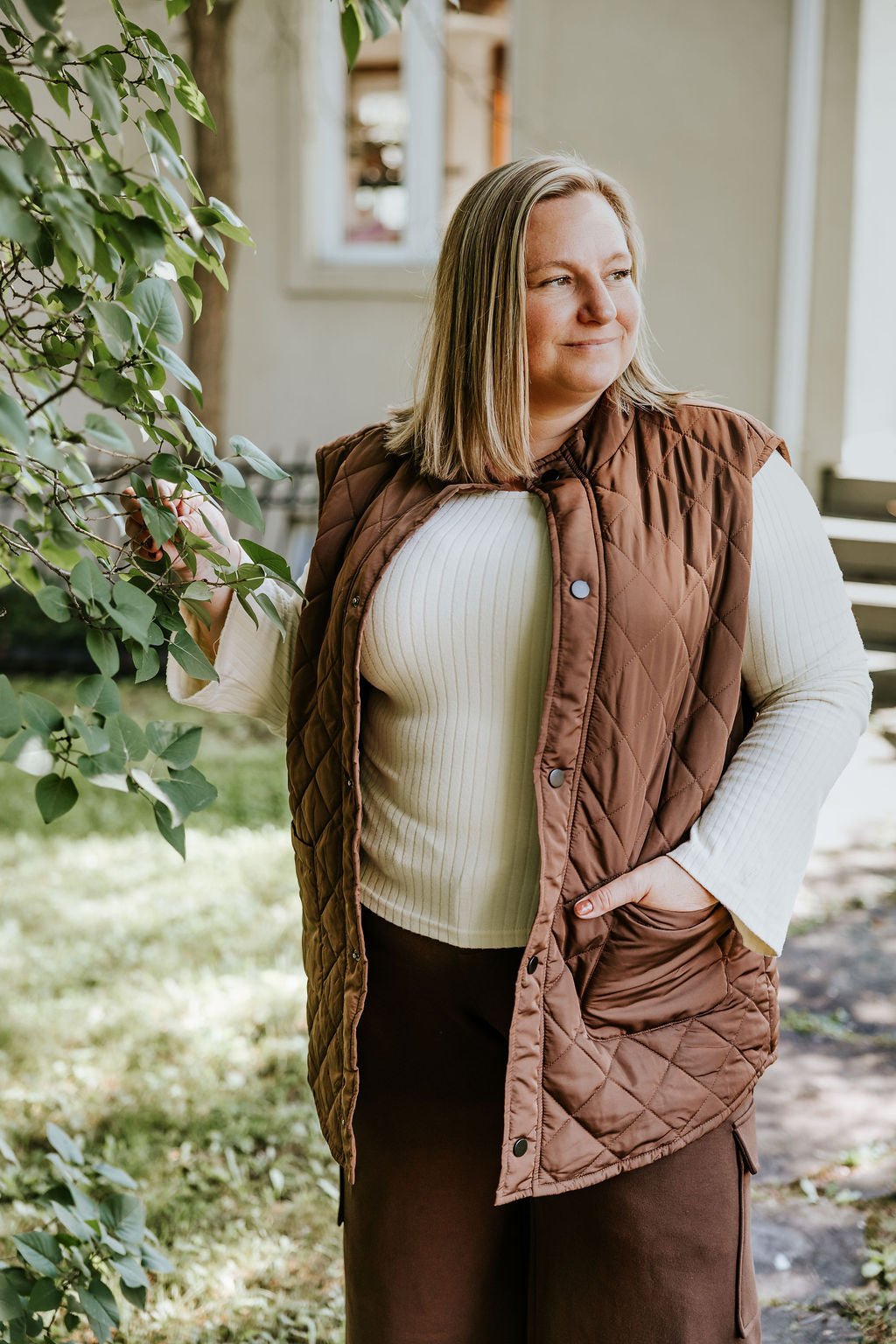 VESTE SANS MANCHE JOSIE - WILL&YOU