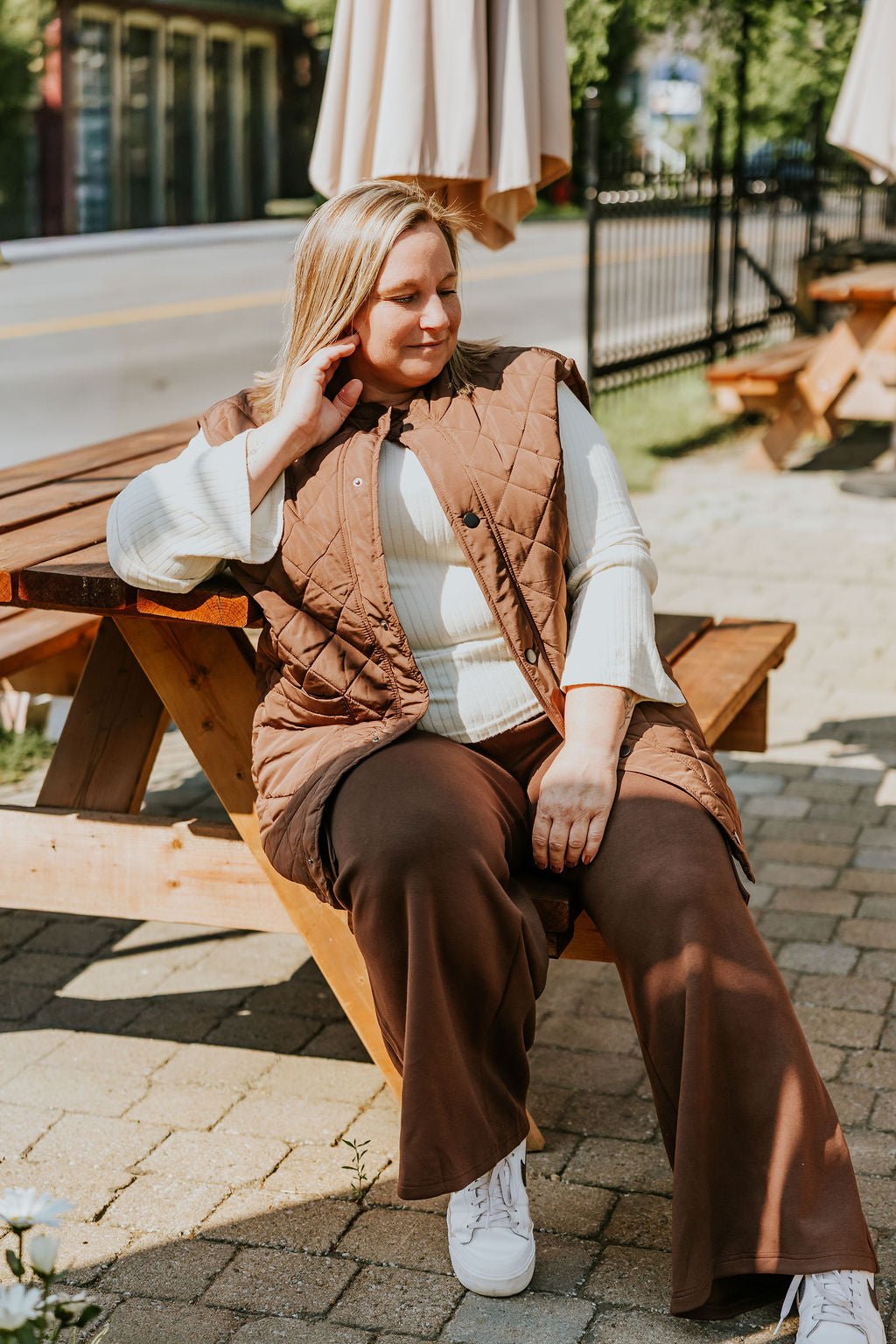 VESTE SANS MANCHE JOSIE - WILL&YOU