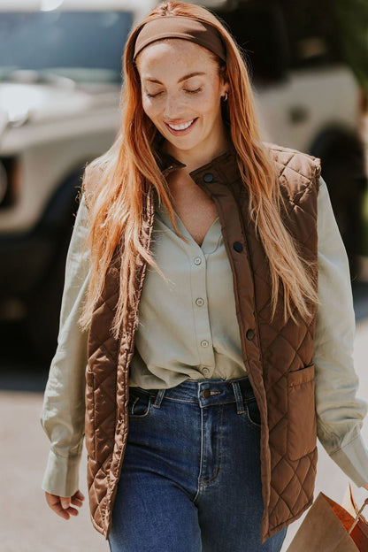 VESTE SANS MANCHE JOSIE - WILL&YOU