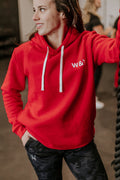 HOODIE SPORT VALÉRIE (ADULTE) -ROUGE-