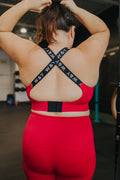 LEGGING SPORT ROXANNE -ROUGE-