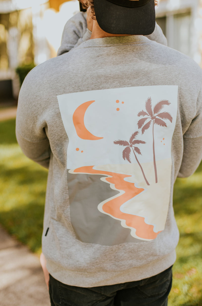 CREWNECK ORLANDO (ADULTE) -GRIS- "LÉGER DÉFAUT"