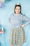 CROP TOP JULIA (ADULTE) -GRIS-