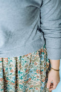 CROP TOP JULIA (ADULTE) -GRIS-