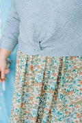 CROP TOP JULIA (ADULTE) -GRIS-