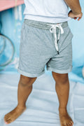 SHORT DENIM MORGAN -GRIS-