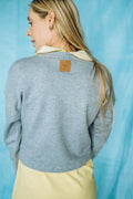 CROP TOP JULIA (ADULTE) -GRIS-