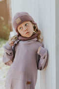 CACHE-COU MIX&MATCH -MAUVE CENDRÉ-