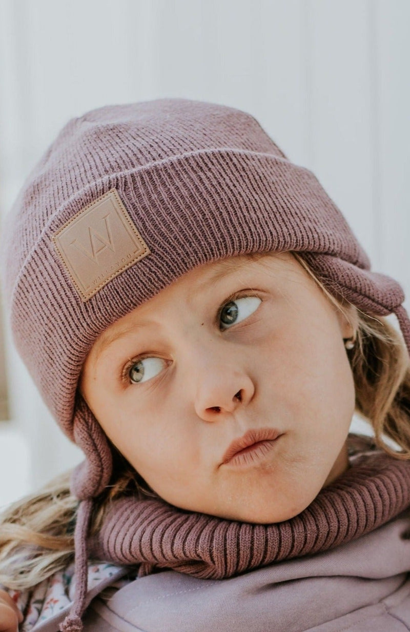 TUQUE MIX & MATCH -MAUVE CENDRÉ-
